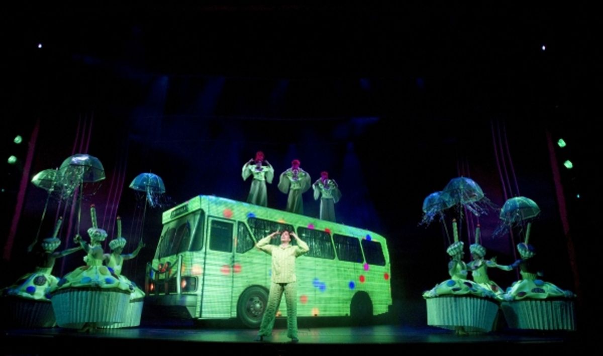 Will Swenson with the cast of Priscilla Queen of the Desert at 